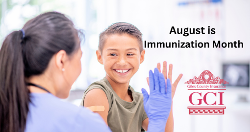 August is Immunizations Month