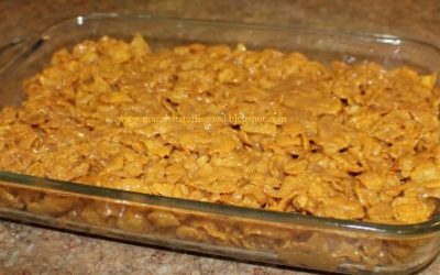 Peanut Butter Corn Flake Cookies